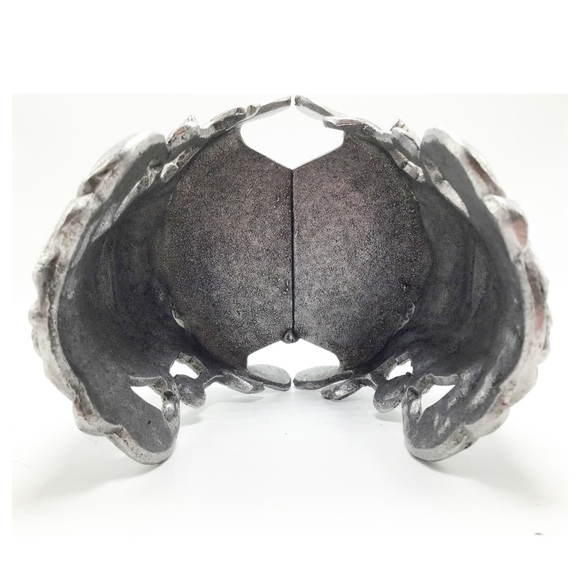 Vintage Carson Pewter Welcome Candle Jar Holder - Picture 5 of 7